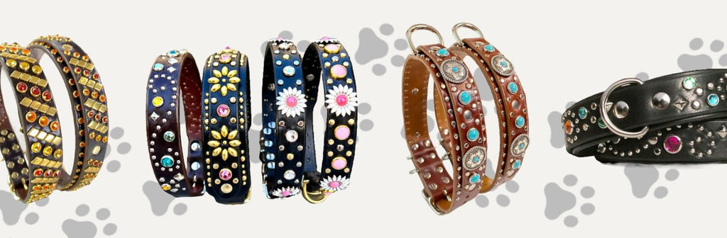 Fancy Dog Collars - Karma Collars: Leather Dog Collars