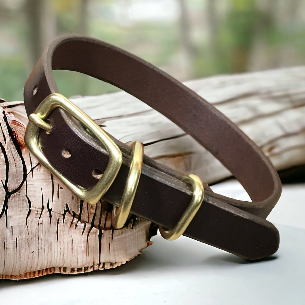 #leather-dog-collars# - #karma-collars#