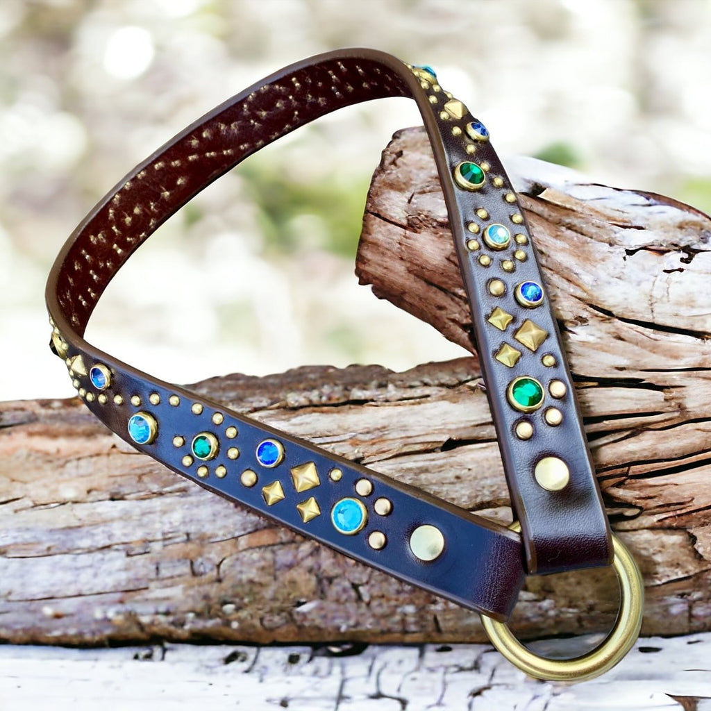#leather-dog-collars# - #karma-collars#