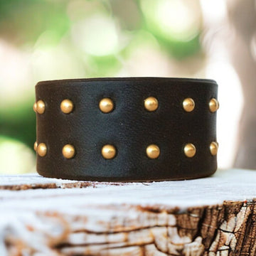 #leather-dog-collars# - #karma-collars#