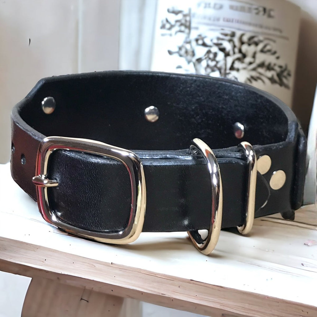 #leather-dog-collars# - #karma-collars#