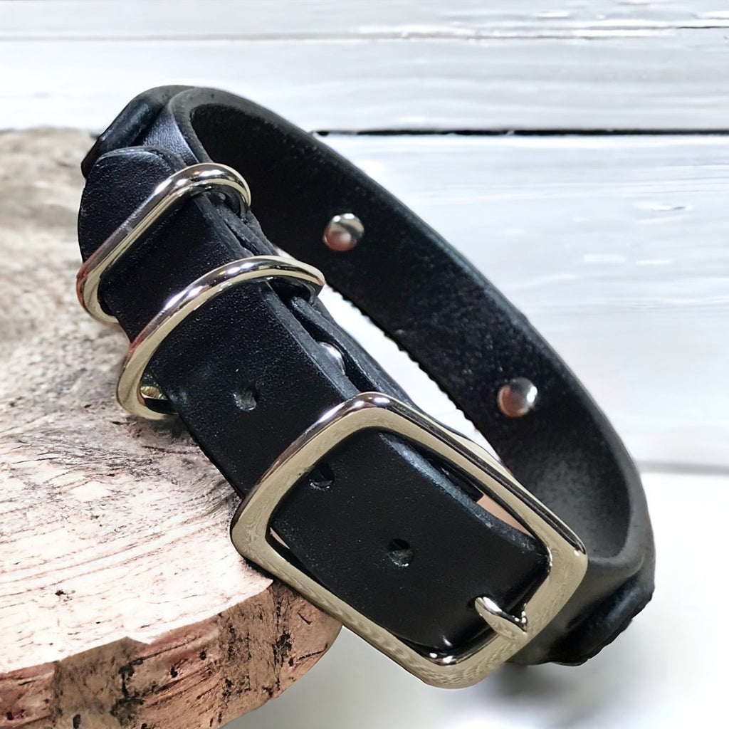 #leather-dog-collars# - #karma-collars#