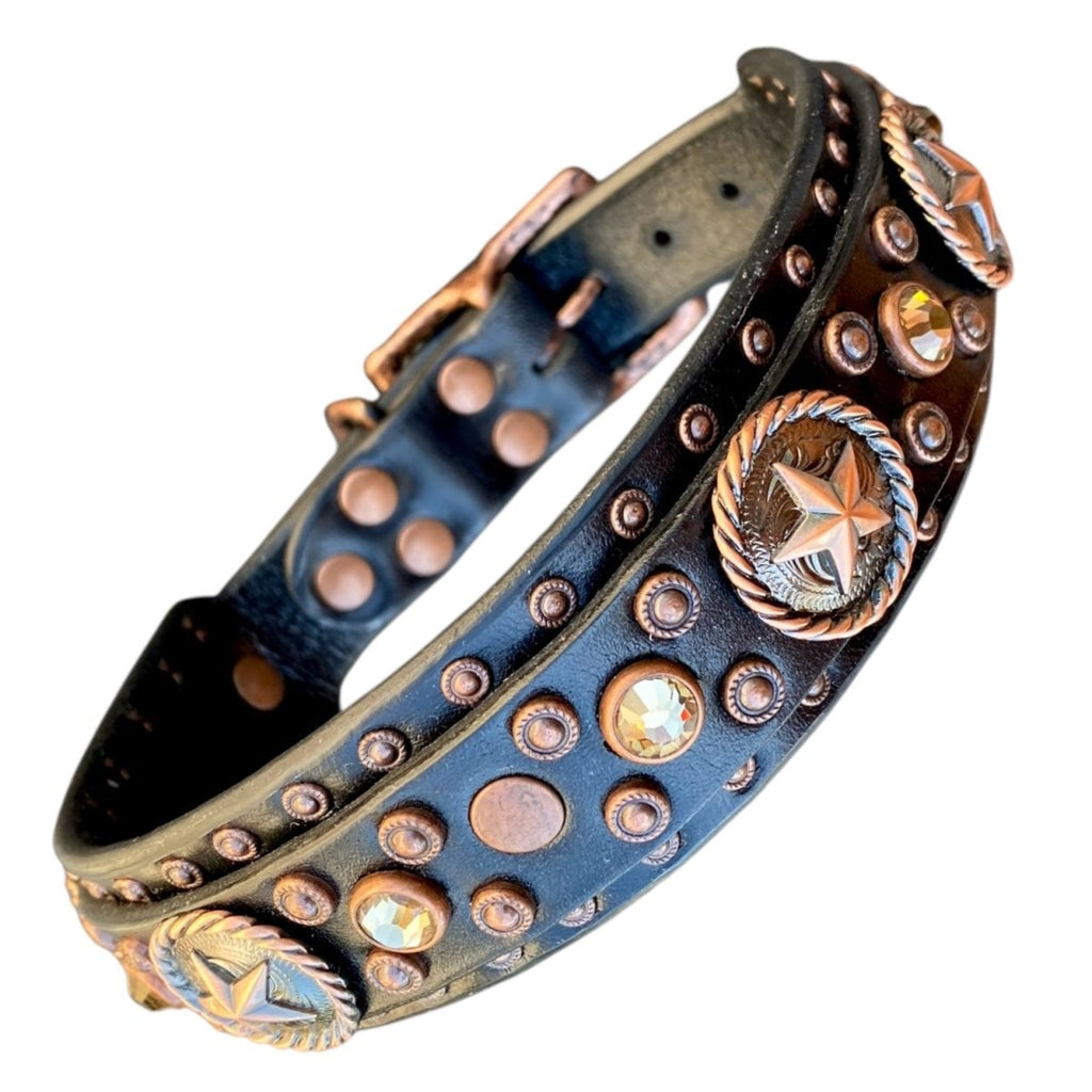 leather - dog - collars - karma - collars