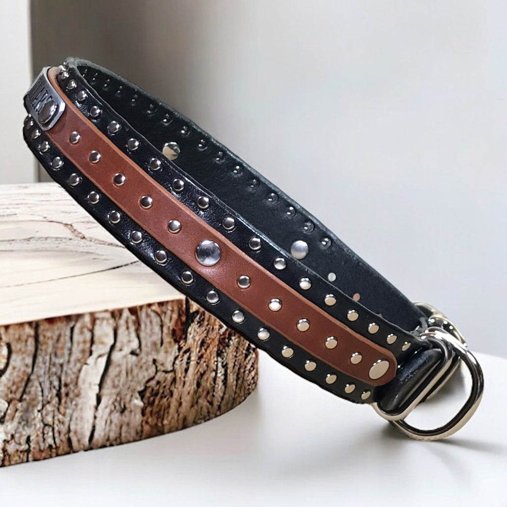 #leather-dog-collars# - #karma-collars#