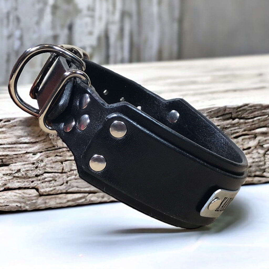 #leather-dog-collars# - #karma-collars#