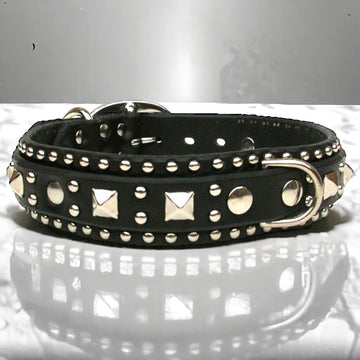 #leather-dog-collars# - #karma-collars#