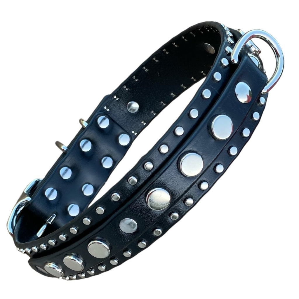 #leather - dog - collars# - #karma - collars#