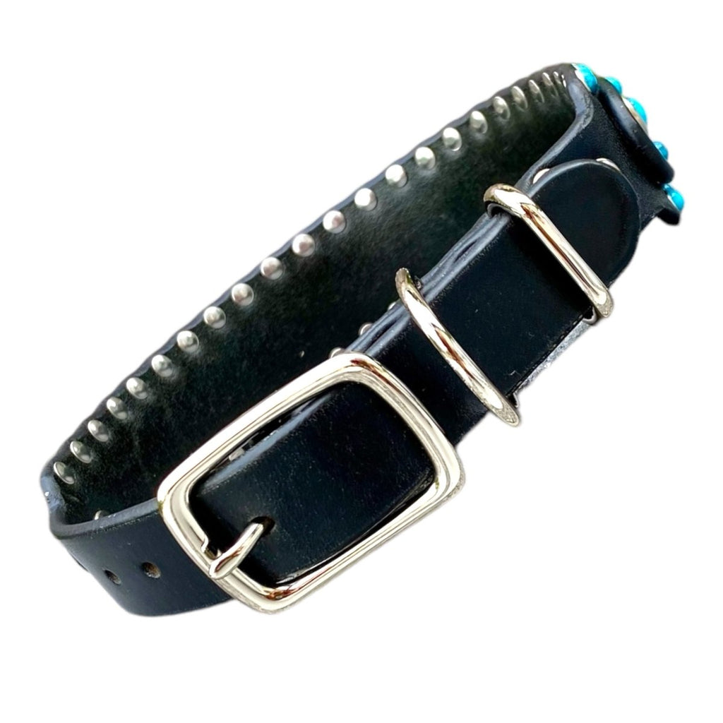#leather - dog - collars# - #karma - collars#