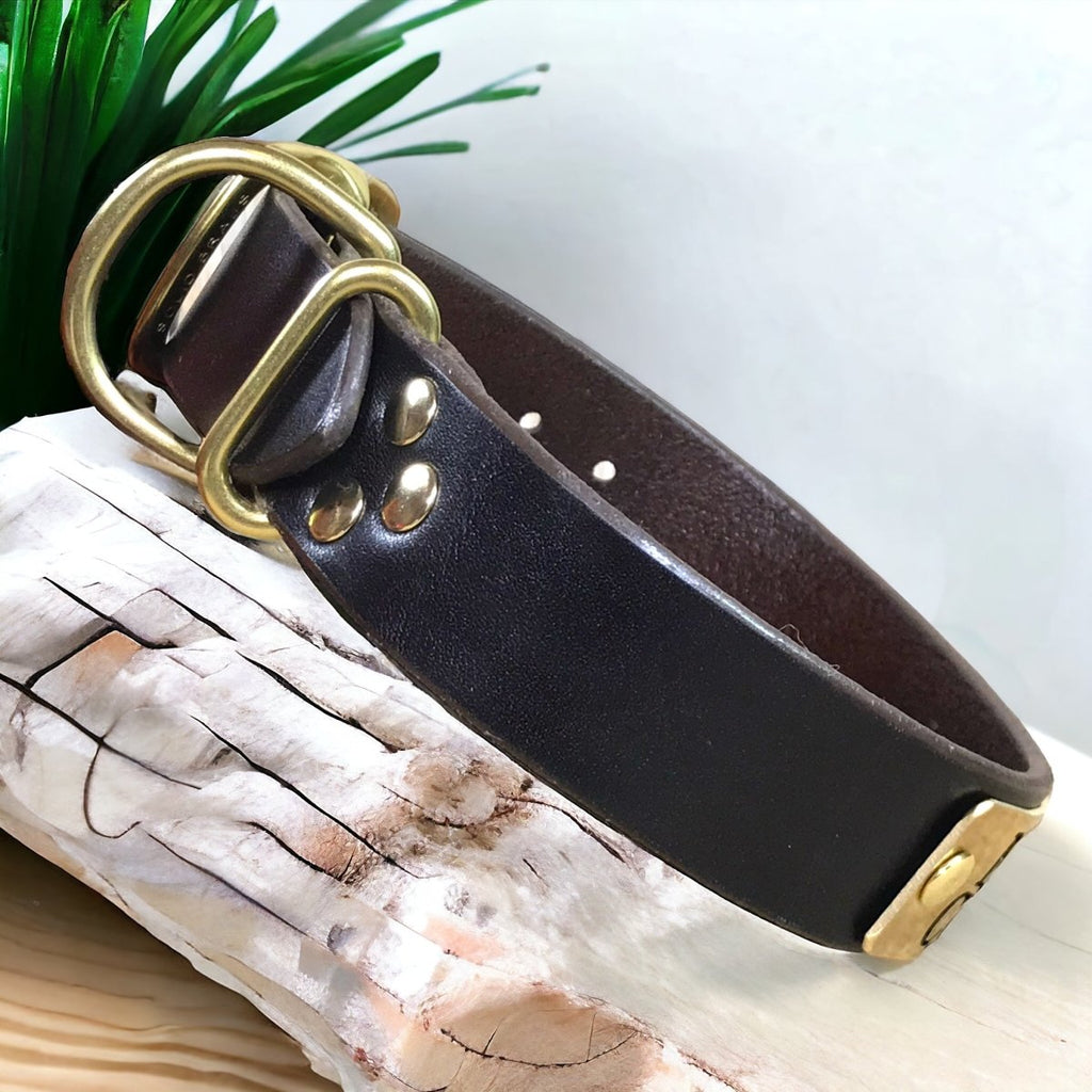 #leather-dog-collars# - #karma-collars#
