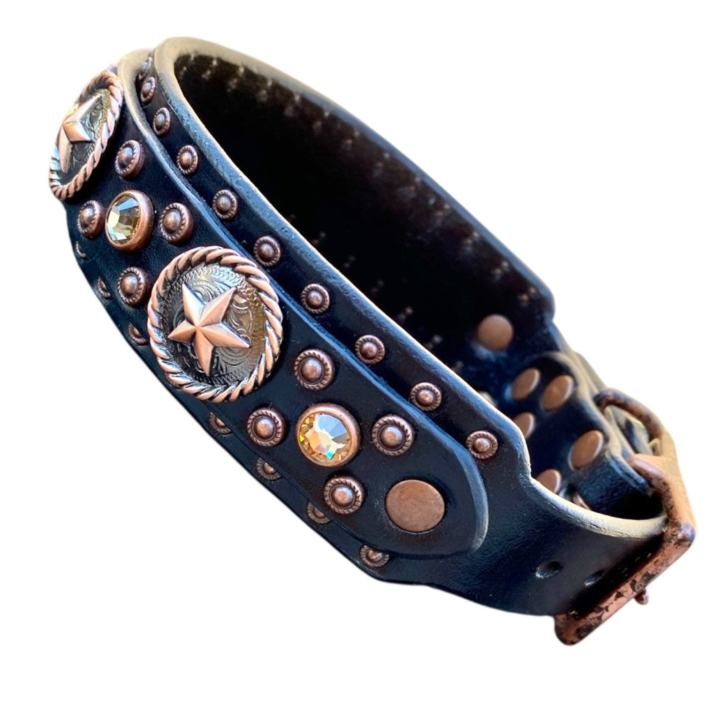 leather - dog - collars - karma - collars