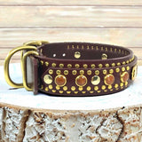 #leather-dog-collars# - #karma-collars#