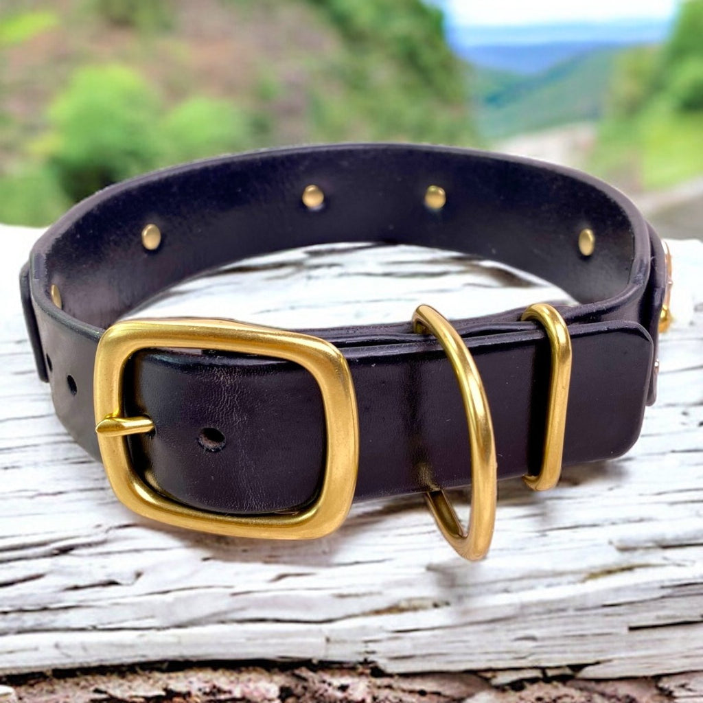 #leather-dog-collars# - #karma-collars#