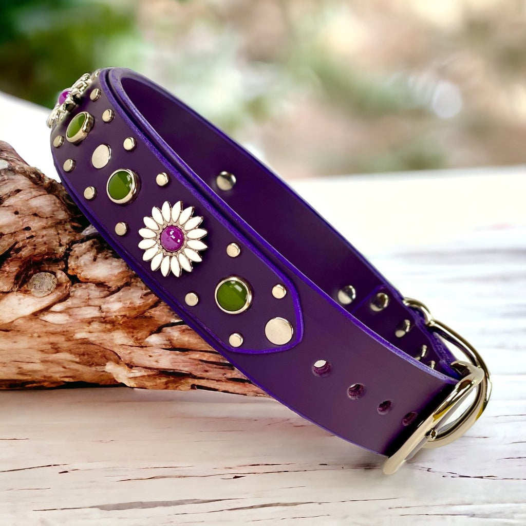 #leather-dog-collars# - #karma-collars#