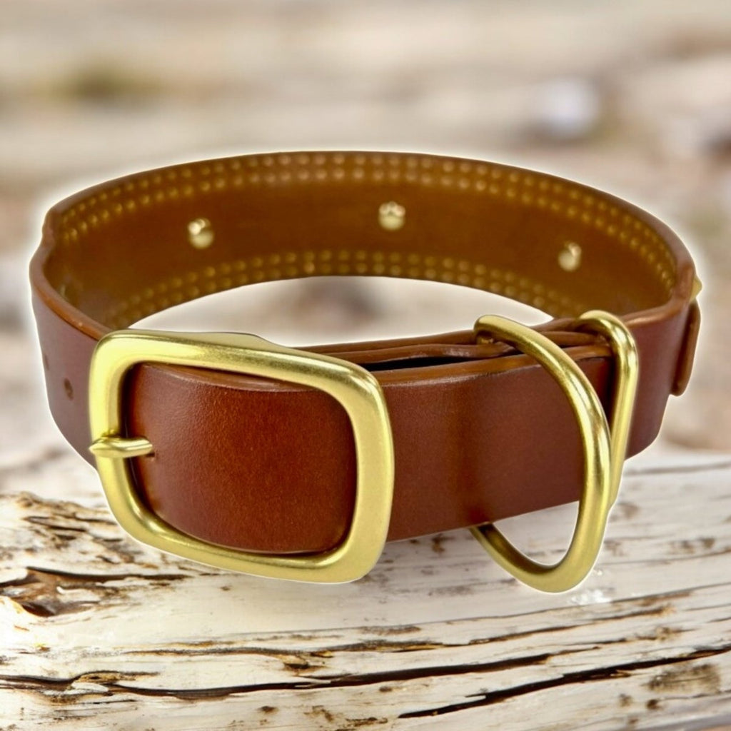 #leather-dog-collars# - #karma-collars#