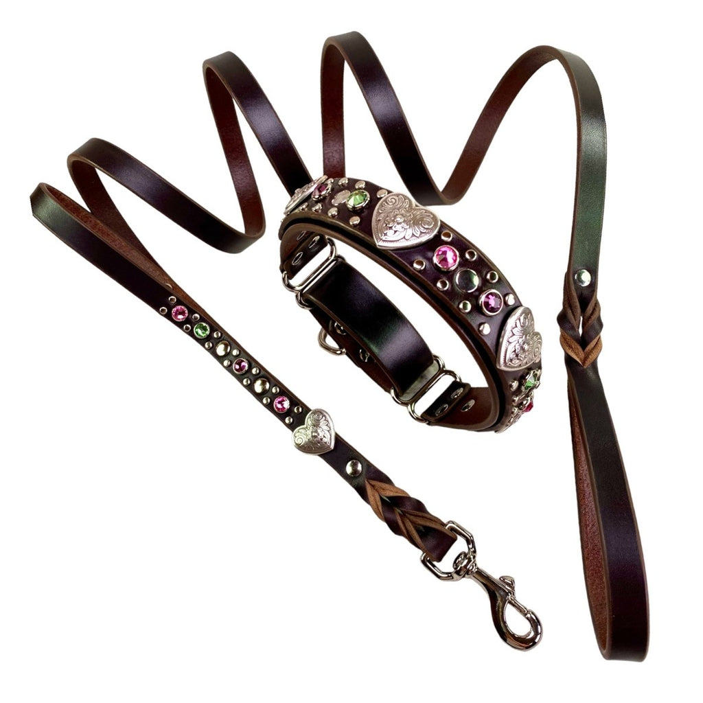 #leather-dog-collars# - #karma-collars#