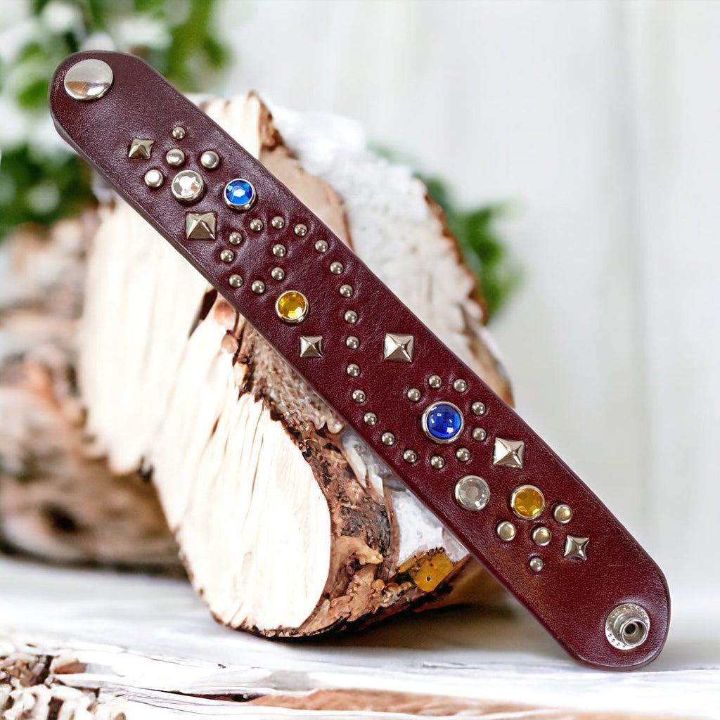 #leather-dog-collars# - #karma-collars#