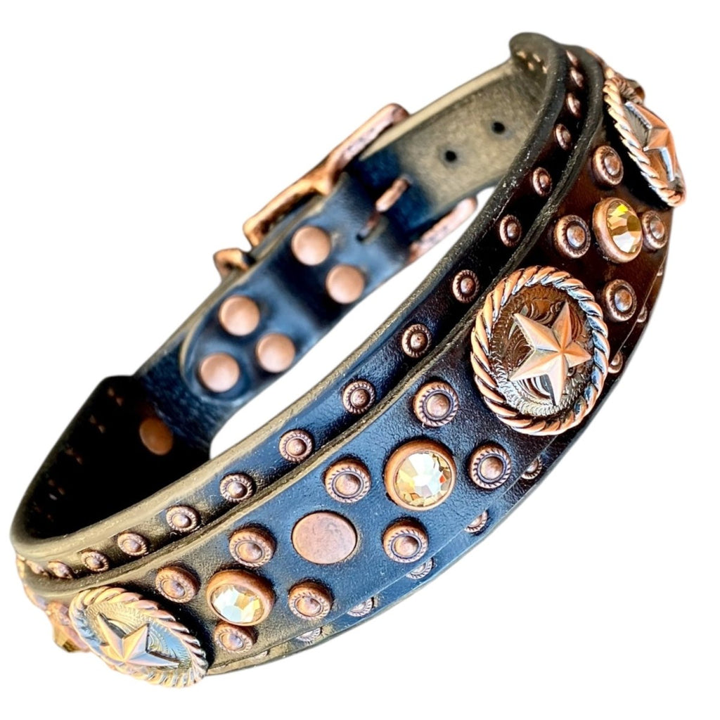 leather - dog - collars - karma - collars