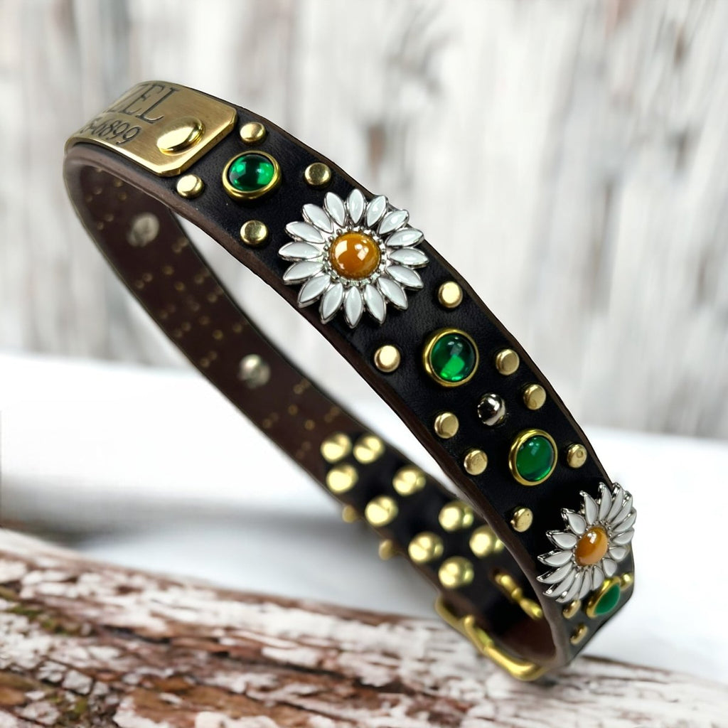 #leather-dog-collars# - #karma-collars#