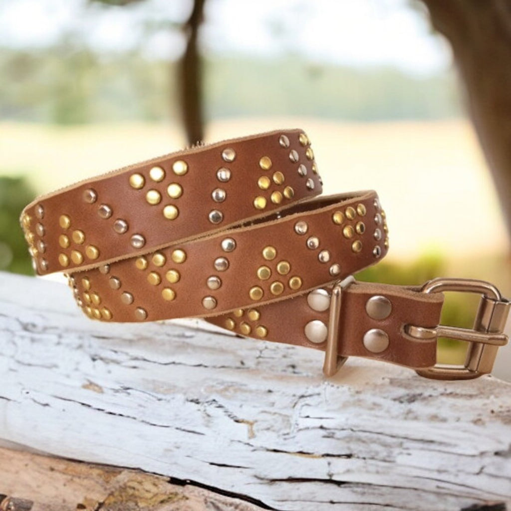 #leather-dog-collars# - #karma-collars#
