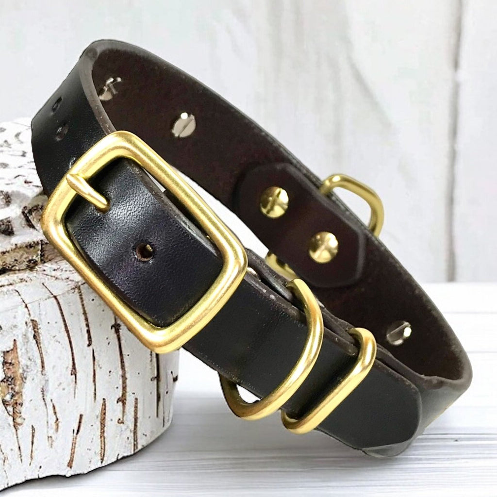 #leather-dog-collars# - #karma-collars#