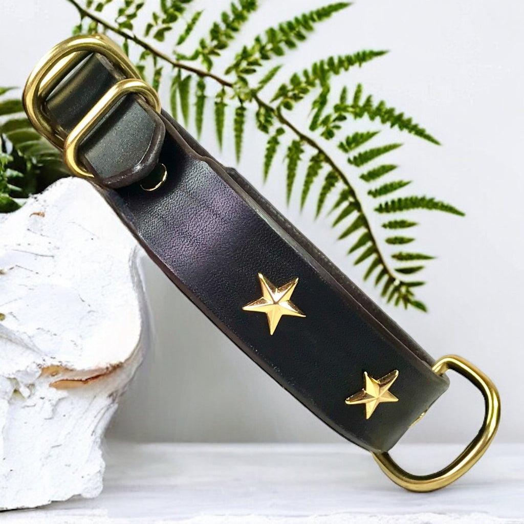 #leather-dog-collars# - #karma-collars#