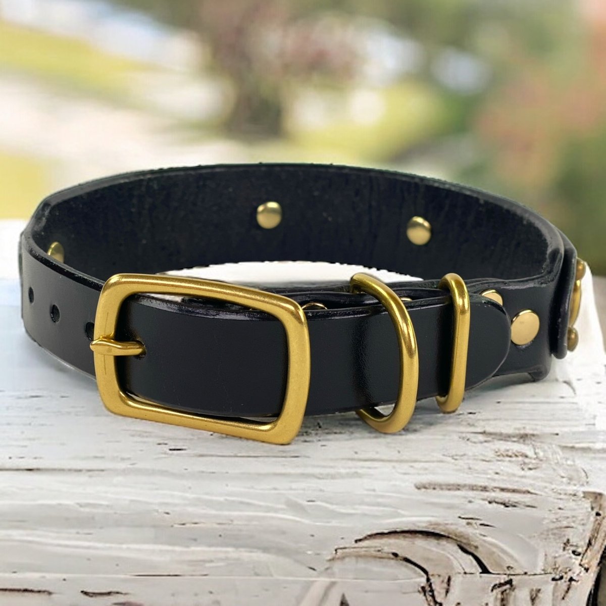 Genuine Leather Dog Collar - Legend Style – Karma Collars: Leather