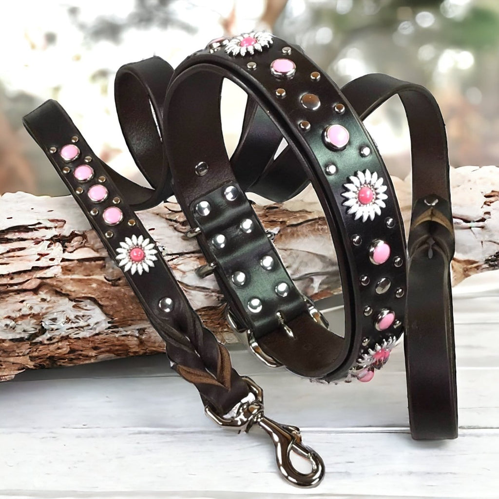 #leather-dog-collars# - #karma-collars#