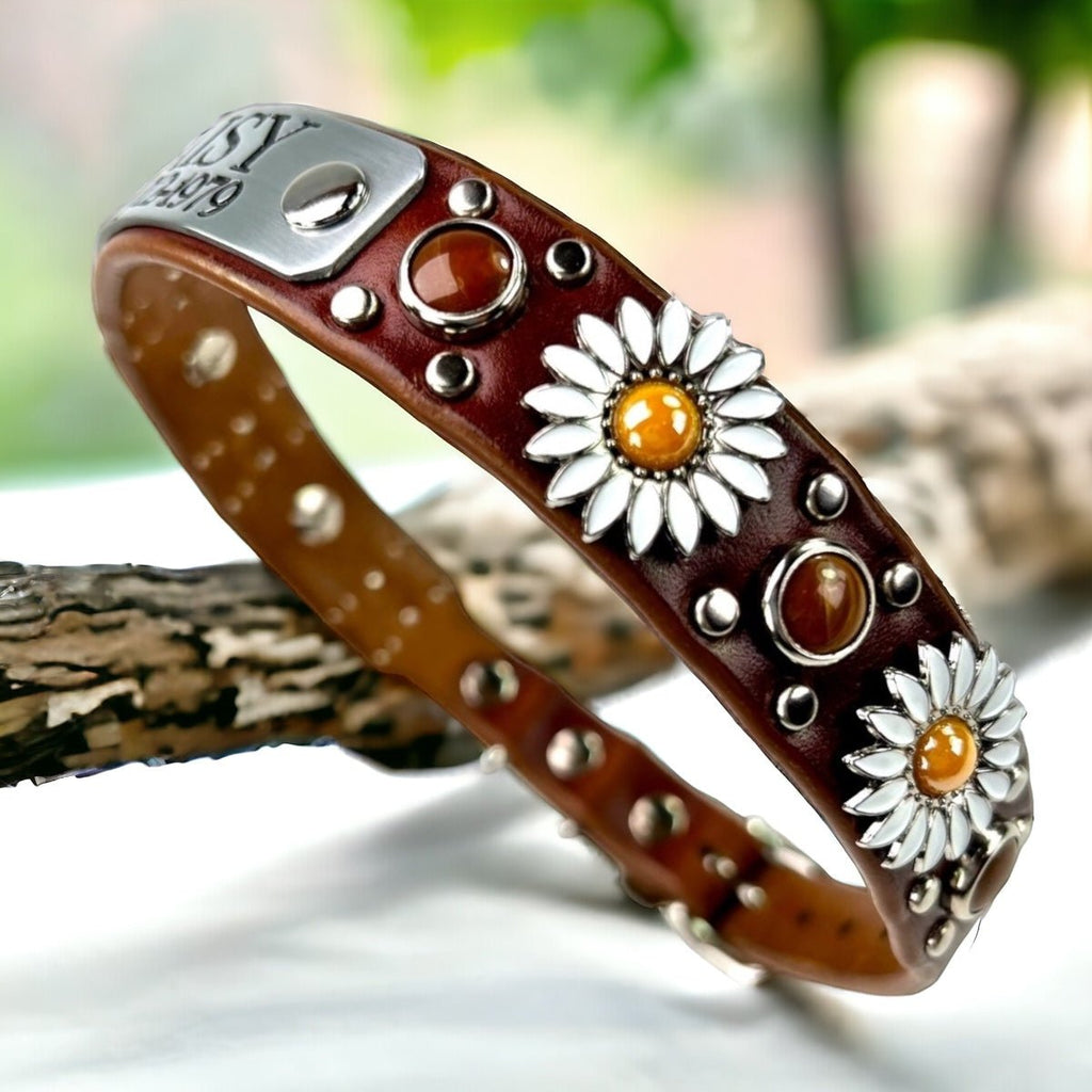 #leather-dog-collars# - #karma-collars#