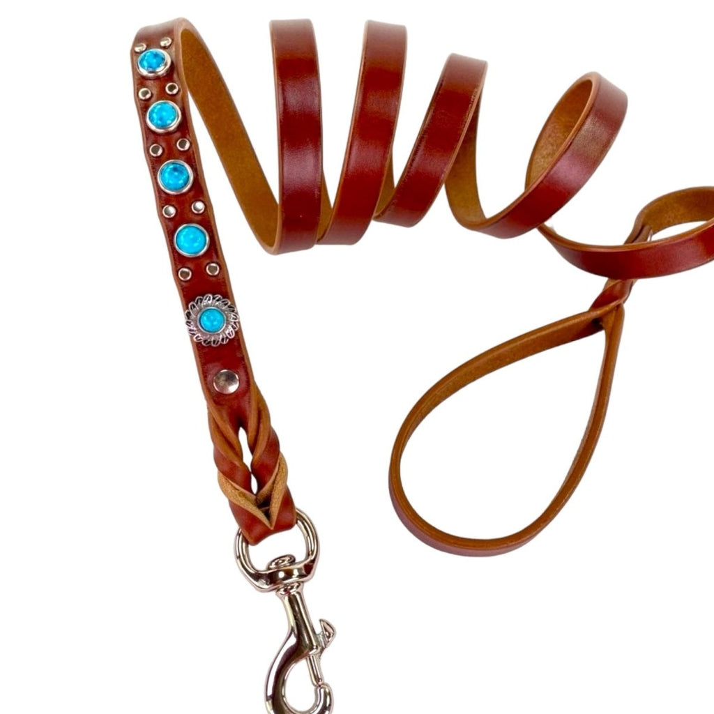 #leather - dog - collars# - #karma - collars#