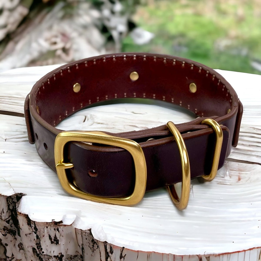 #leather-dog-collars# - #karma-collars#