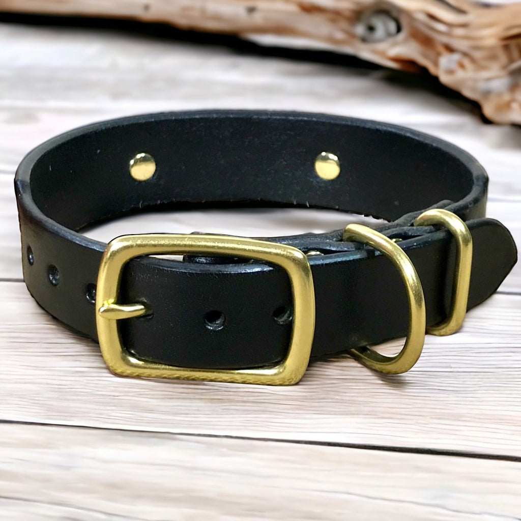 #leather-dog-collars# - #karma-collars#