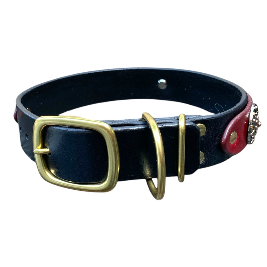 leather - dog - collars - karma - collars