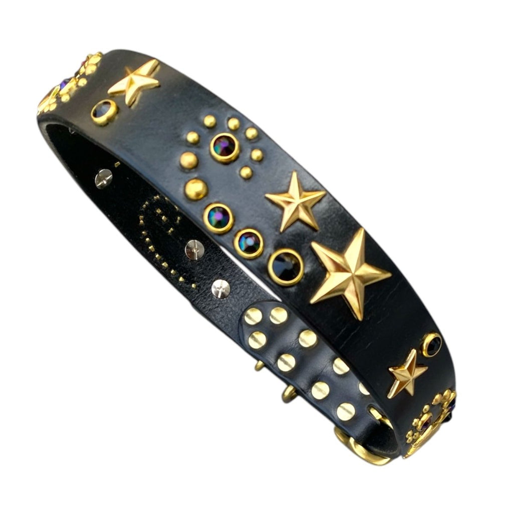 #leather - dog - collars# - #karma - collars#