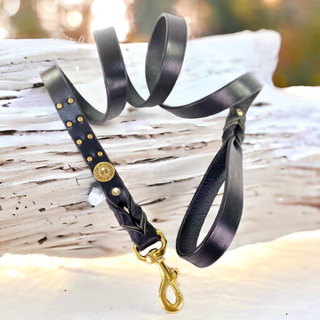 #leather-dog-collars# - #karma-collars#