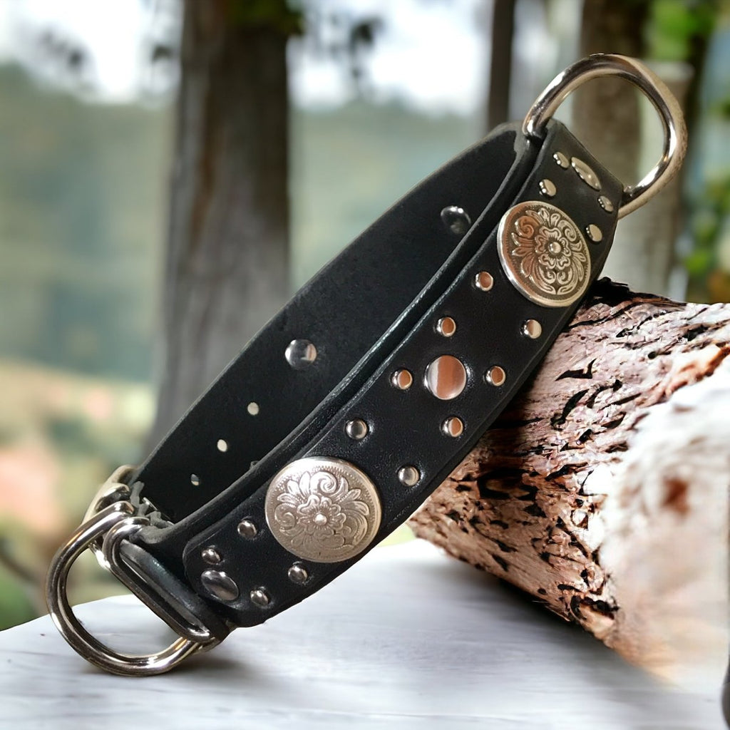 #leather-dog-collars# - #karma-collars#