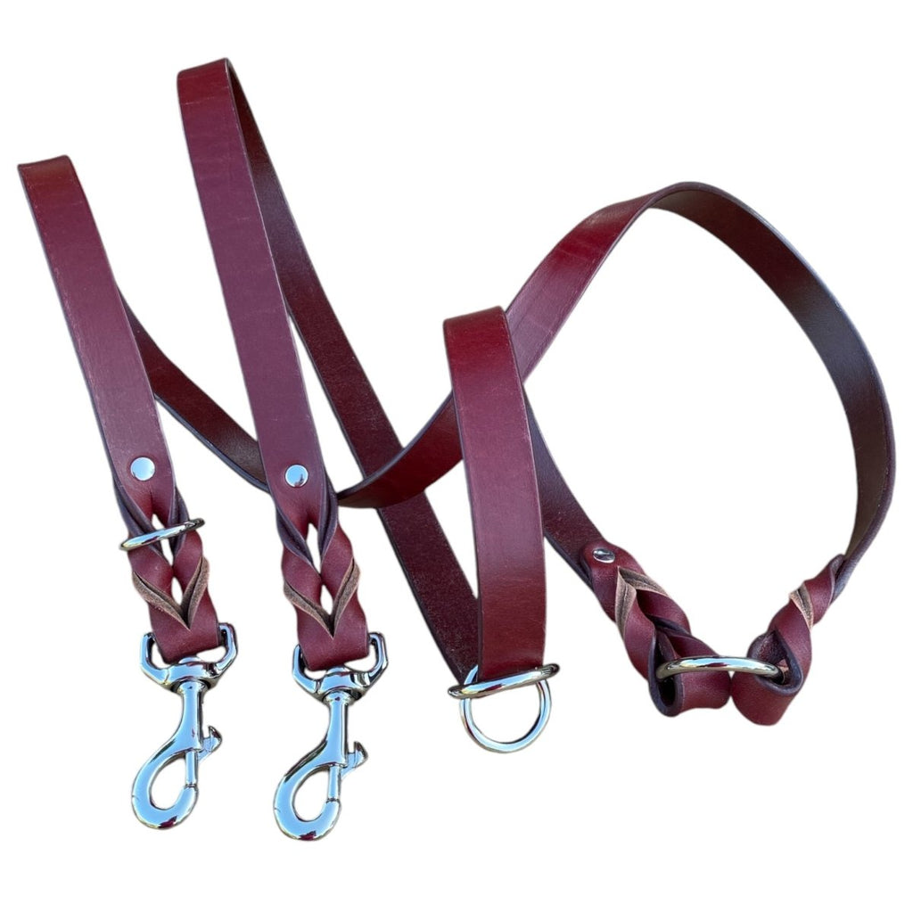 #leather - dog - collars# - #karma - collars#