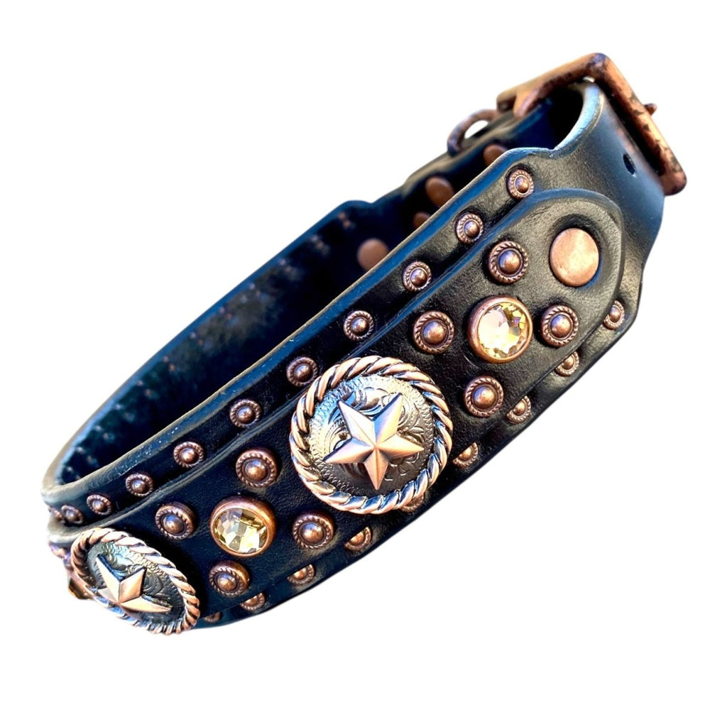 leather - dog - collars - karma - collars