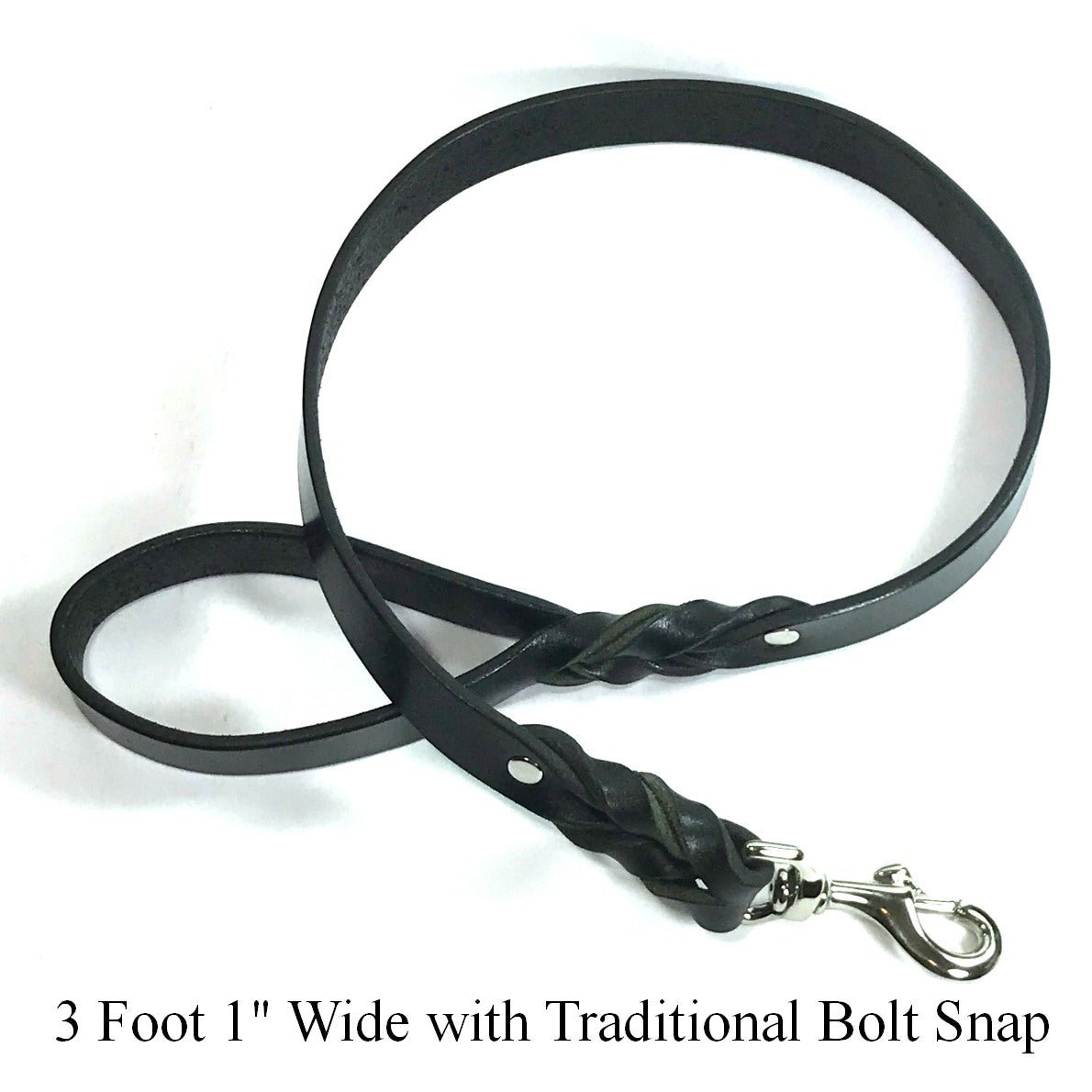 3 foot hotsell leather dog leash