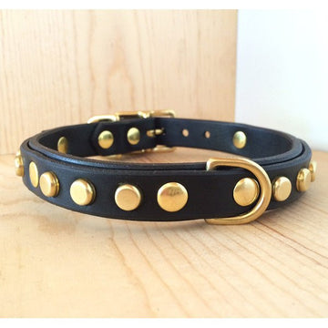 #leather-dog-collars# - #karma-collars#