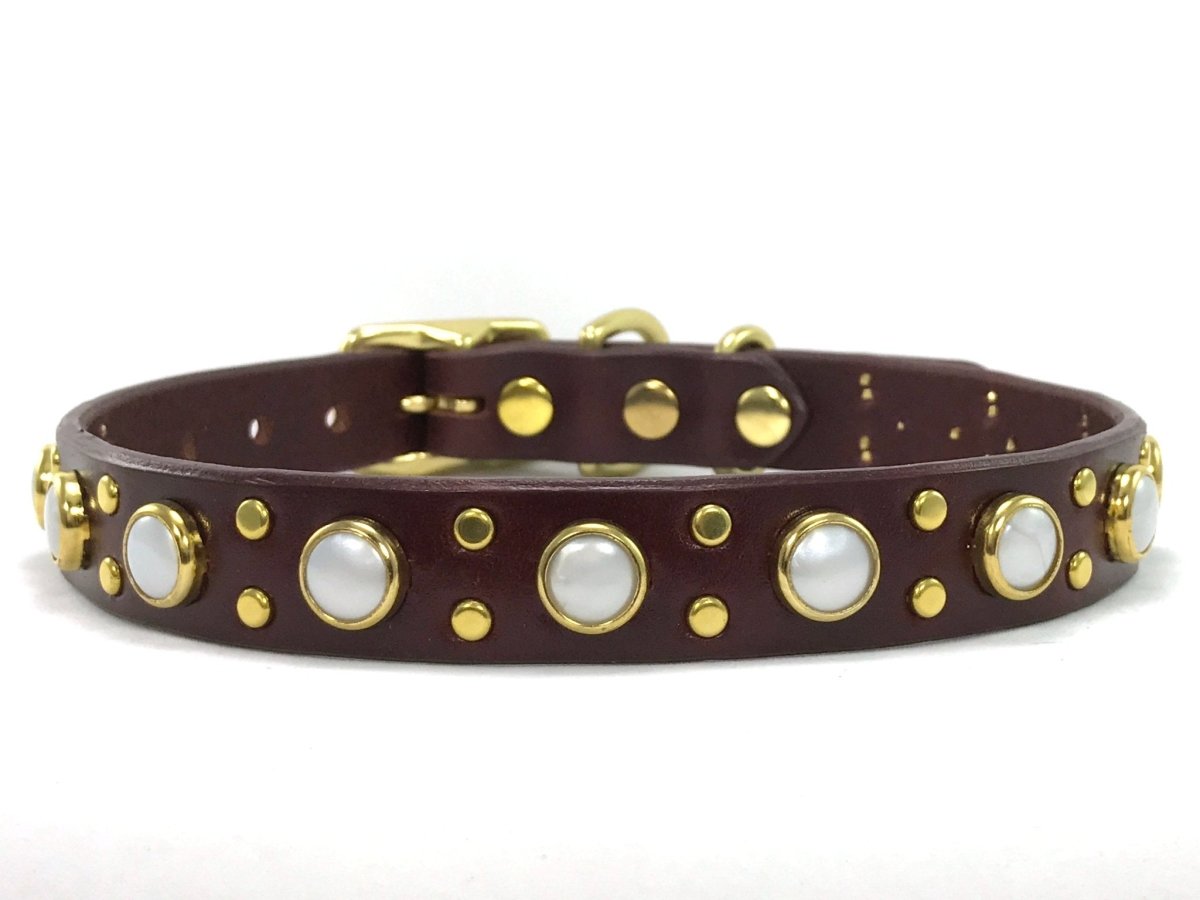 Phoenix Leather Dog Collar – Karma Collars: Custom Leather Dog Collars